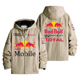 Red Bull Infiniti Total F1 Team Sponsor Gear Men's Windbreaker Assault Jacket