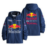 Red Bull Infiniti Total F1 Team Sponsor Gear Men's Windbreaker Assault Jacket