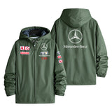 Mercedes-Benz Castrol F1 Team Sponsor Apparel Men's Windbreaker Assault Jacket