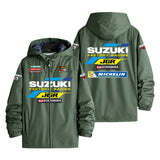 Suzuki MotoGP JGR Official Racing Men's Windbreaker Assault Jacket