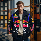 Red Bull Infiniti Racing Windbreaker Men's Windbreaker Assault Jacket