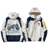 Suzuki Motorcycle Racing Men's Windbreaker Assault Jacket