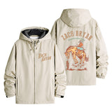 Zach Bryan Cowboy Summertime Blues Western Men's Windbreaker Assault Jacket