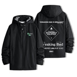 Breaking Bad Iconic Volatile Design Men's Windbreaker Assault Jacket