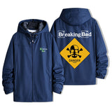 Breaking Bad Danger Toxic Men's Windbreaker Assault Jacket