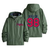 Wallen 98 Braves Retro Baseball Style Men's Windbreaker Assault Jacket