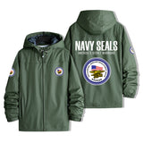 Navy SEALs Tactical Men's Windbreaker Assault Jacket