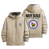 Navy SEALs Tactical Men's Windbreaker Assault Jacket