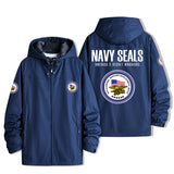 Navy SEALs Tactical Men's Windbreaker Assault Jacket