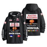 Honda Nastro Azzurro Racing MotoGP Men's Windbreaker Assault Jacket