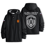 Alpha Group Tactical Men's Windbreaker Assault Jacket