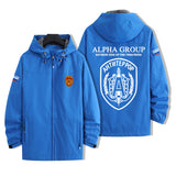 Alpha Group Tactical Men's Windbreaker Assault Jacket