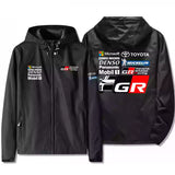 Toyota Gazoo Racing Car Graphic Men's Windbreaker Assault Jacket