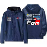 Toyota Gazoo Racing Car Graphic Men's Windbreaker Assault Jacket