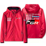 Toyota Gazoo Racing Car Graphic Men's Windbreaker Assault Jacket