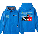 Toyota Gazoo Racing Car Graphic Men's Windbreaker Assault Jacket