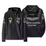 Aston Martin Red F1 Men's Windbreaker Assault Jacket