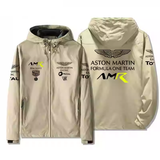 Aston Martin Red F1 Men's Windbreaker Assault Jacket