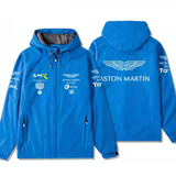 Aston Martin Red F1 Men's Windbreaker Assault Jacket