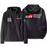 Toyota Gazoo Racing Navy Motorsport Men's Windbreaker Assault Jacket