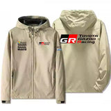 Toyota Gazoo Racing Navy Motorsport Men's Windbreaker Assault Jacket