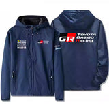 Toyota Gazoo Racing Navy Motorsport Men's Windbreaker Assault Jacket