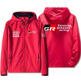 Toyota Gazoo Racing Navy Motorsport Men's Windbreaker Assault Jacket