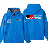 Toyota Gazoo Racing Navy Motorsport Men's Windbreaker Assault Jacket