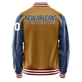 New Orleans Pelicans Pack Varsity Letter Jacket Custom Letter & Number