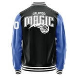 Orlando Magic Varsity Letter Jacket Custom Letter & Number