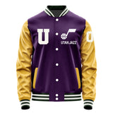 Utah Jazz Pack Varsity Letter Jacket Custom Letter & Number