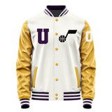 Utah Jazz Pack Varsity Letter Jacket Custom Letter & Number