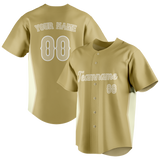 Custom Unisex Camo & Cream Pattern Baseball Jersey BB0000030605