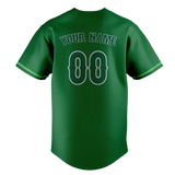 Custom Unisex Kelly Green & Green Pattern Baseball Jersey BB0000231514