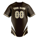 Custom Unisex Camo & Cream Pattern Baseball Jersey BB0000240605