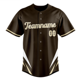 Custom Unisex Camo & Cream Pattern Baseball Jersey BB0000240605