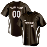 Custom Unisex Camo & White Pattern Baseball Jersey