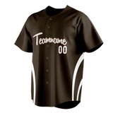 Custom Unisex Camo & White Pattern Baseball Jersey BB0000260602