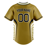 Custom Unisex Camo & Cream Pattern Baseball Jersey BB0000270605