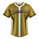 Custom Unisex Camo & Cream Pattern Baseball Jersey BB0000270605