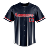 Custom Team Design Black & Red Colors Design Sports Baseball Jersey BB00AB050109