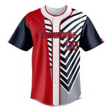 Custom Team Design White & Dark Purple Colors Design Sports Baseball Jersey BB00AB060222