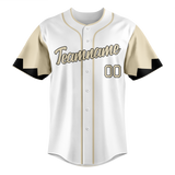 Custom Team Design White & Maroon Colors Design Sports Baseball Jersey BB00AD050208