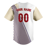 Custom Team Design Light Purple & White Colors Design Sports Baseball Jersey BB00AD092402