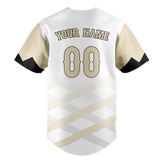 Custom Team Design White & Cream Colors Design Sports Baseball Jersey BB00AD100205