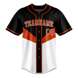 Custom Team Design White & Black Colors Design Sports Baseball Jersey BB00BO060201