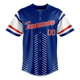 Custom Team Design Royal Blue & White Colors Design Sports Baseball Jersey BB00CC091902