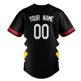 Custom Team Design Black & White Colors Design Sports Baseball Jersey BB00CR030102