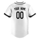 Custom Team Design White & Black Colors Design Sports Baseball Jersey BB00CR050201