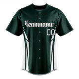 Custom Team Design White & Kelly Green Colors Design Sports Baseball Jersey BB00CR070215